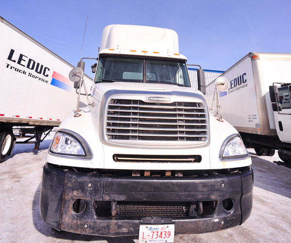 Leduc Truck Service has a fleet of modern transportation assets 